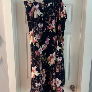 Floral Wrap Skirt